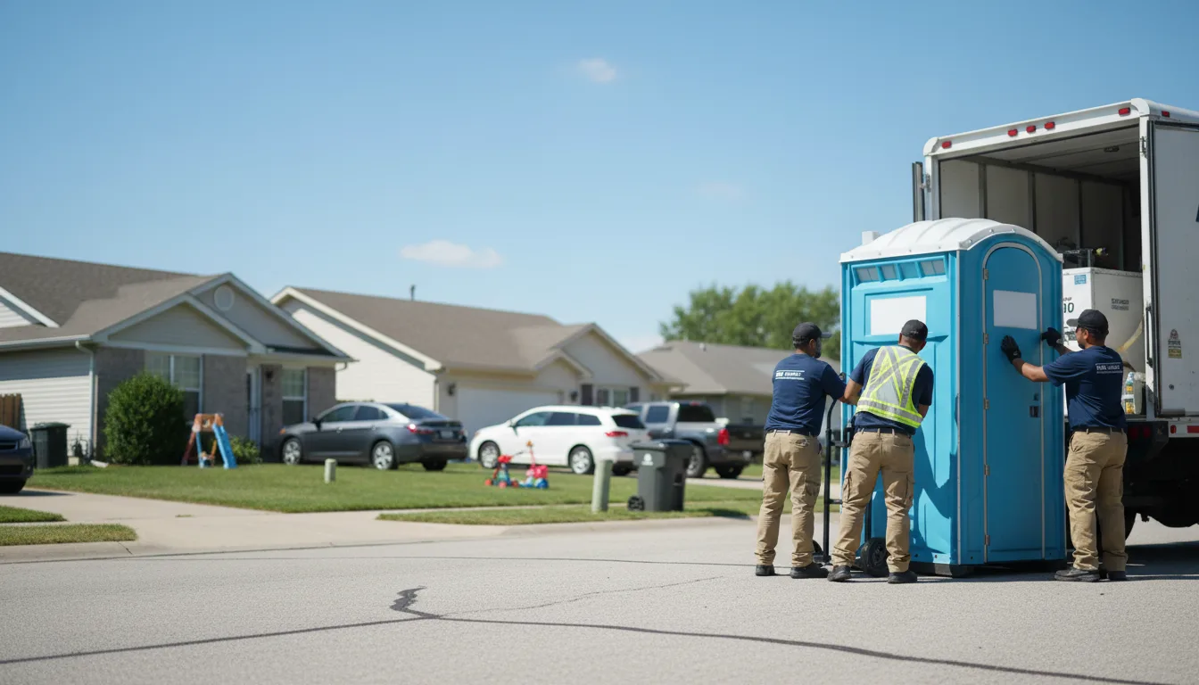 Standard Porta Potty Rentals in Conroe, TX near me